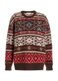 The Row - Hinny Knit Cashmere-Blend Sweater - Multi - S - Moda Operandi