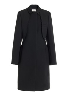 The Row - Holmes Wool Jacket - Black - US 6 - Moda Operandi