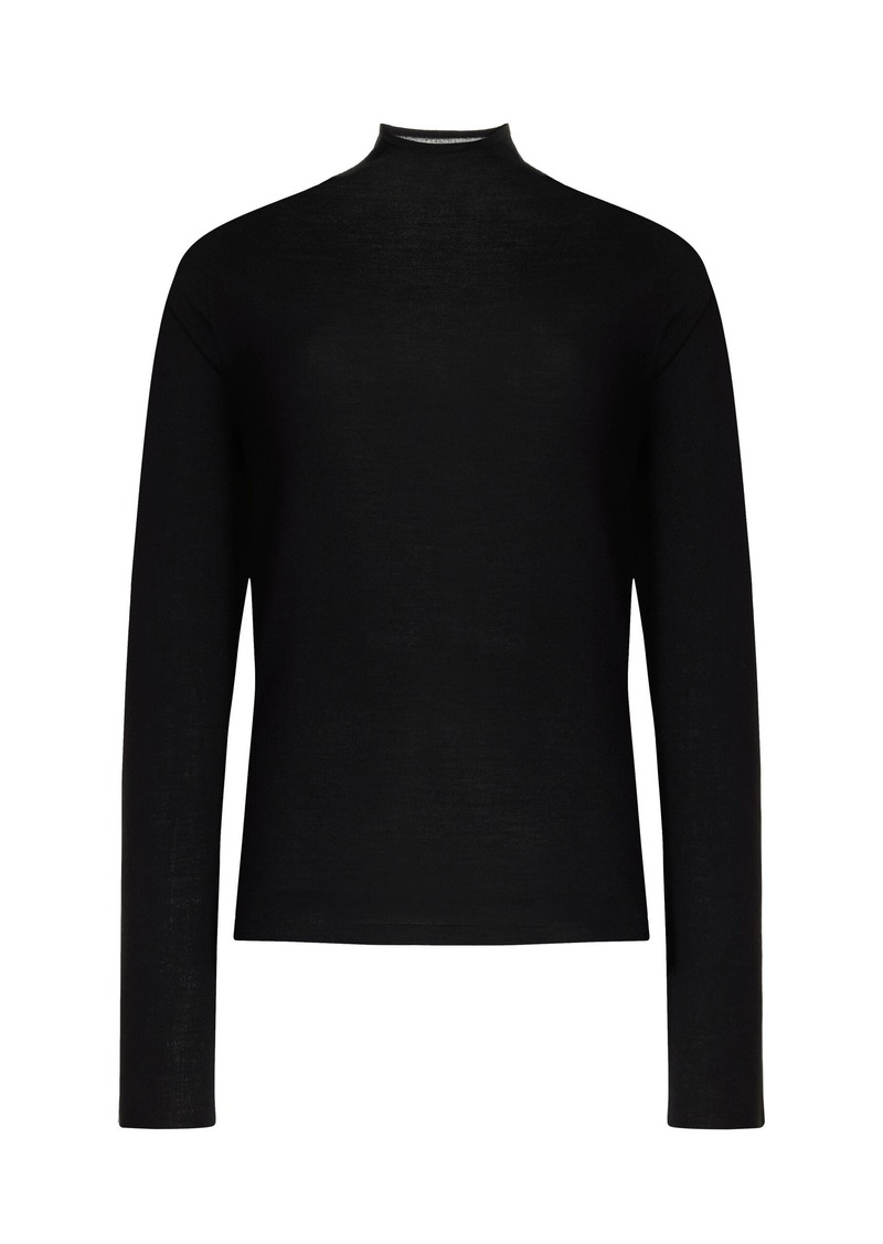 The Row - Honna Wool Top - Black - S - Moda Operandi