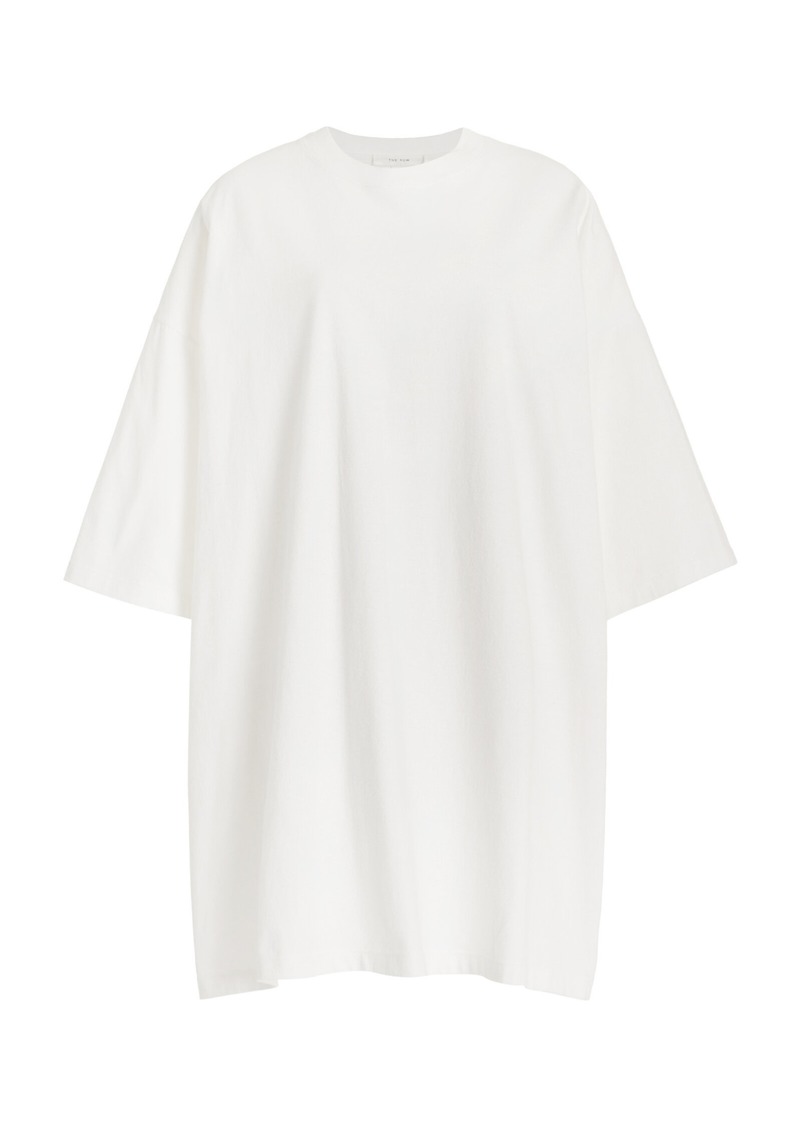 The Row - Isha Oversized Cotton T-Shirt - White - XS - Moda Operandi