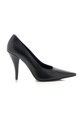 The Row - Lana Leather Pumps - Black - IT 37 - Moda Operandi