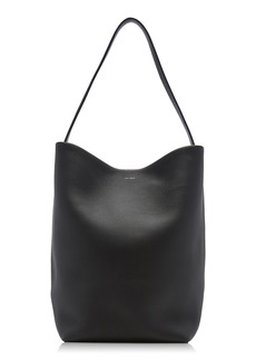 The Row - Large Park N/S Leather Tote Bag - Black - OS - Moda Operandi