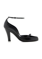 The Row - Leather Sandals - Black - IT 38 - Moda Operandi