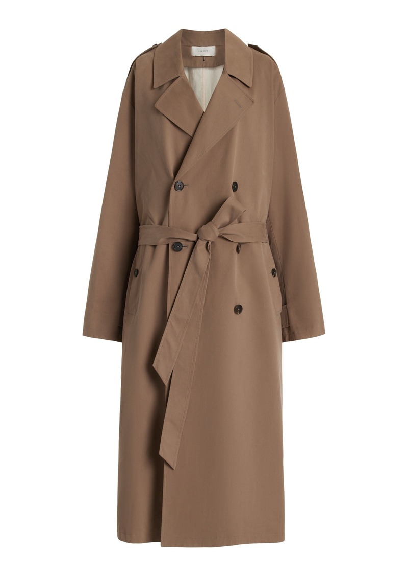 The Row - Montrose Cotton-Cashmere Trench Coat - Neutral - S - Moda Operandi