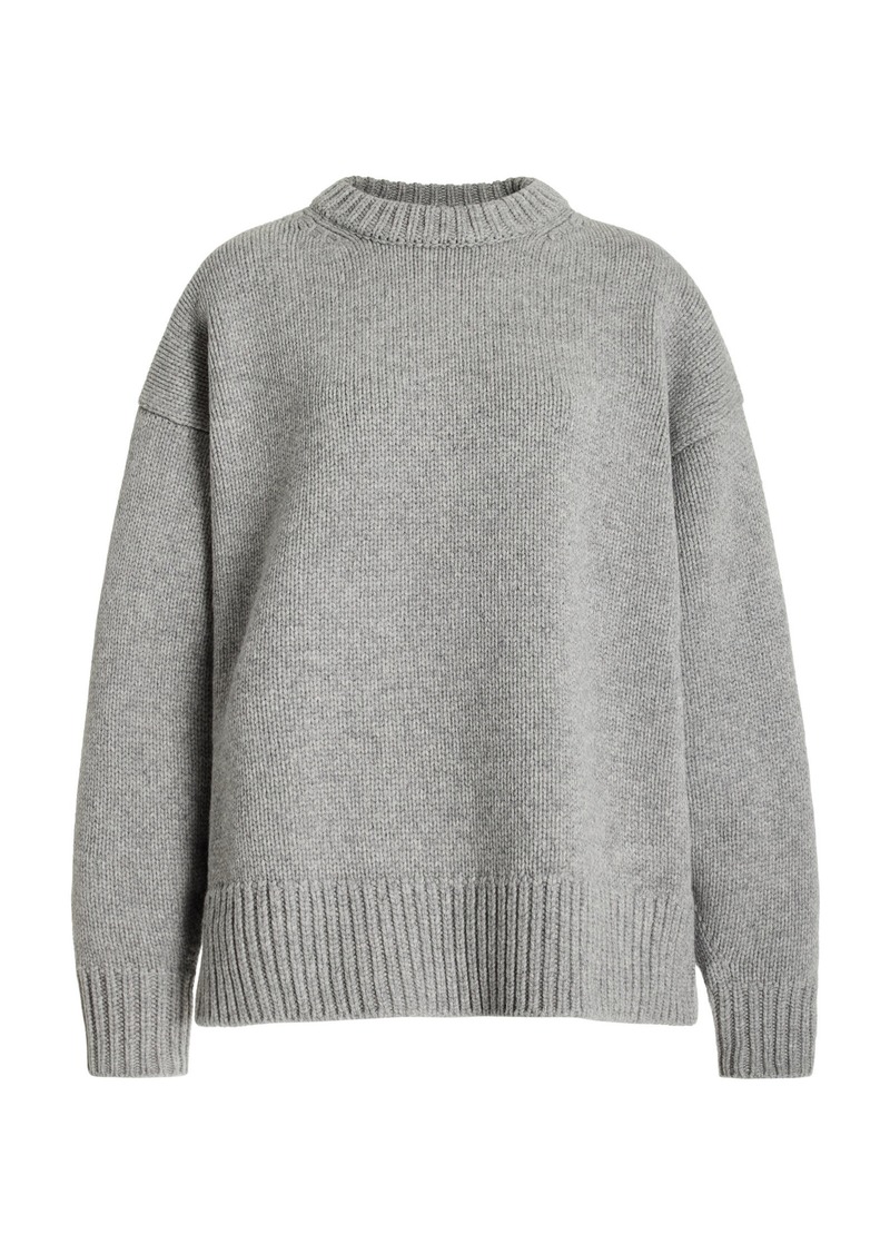 The Row - Ophelia Wool And Cashmere-Blend Top - Grey - L - Moda Operandi