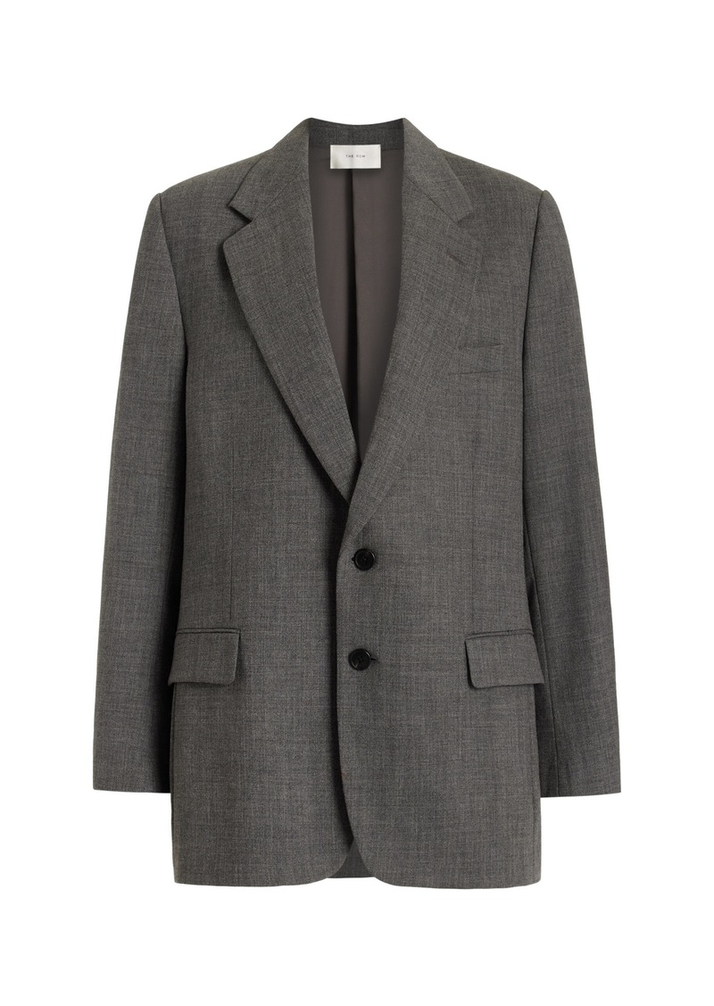 The Row - Phil Wool Blazer - Grey - M - Moda Operandi