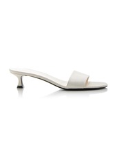 The Row - Satin Sandals - White - IT 37 - Moda Operandi