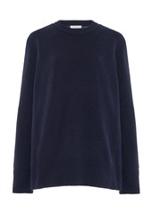 The Row - Sibem Wool-Cashmere Sweater - Navy - S - Moda Operandi