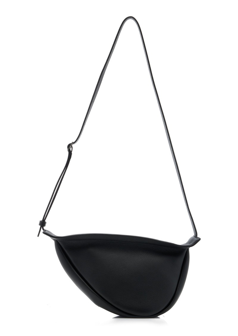 The Row - Small Slouchy Banana Bag - Black - OS - Moda Operandi