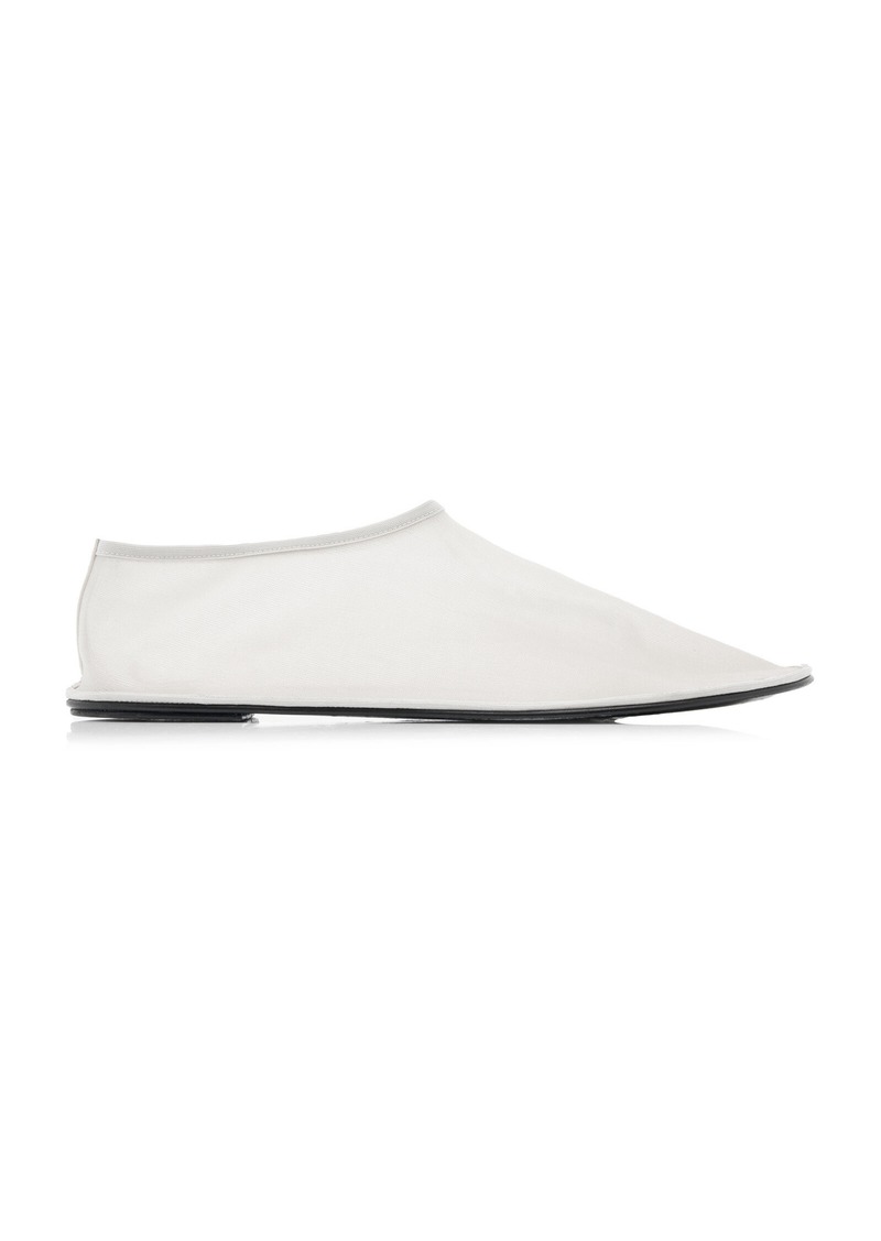 The Row - Sock Mesh Flats  - White - IT 37 - Moda Operandi