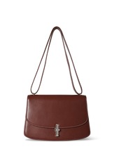 The Row - Sofia 10 Leather Shoulder Bag - Brown - OS - Moda Operandi
