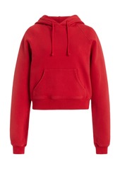 The Row - Timmi Cotton-Blend Hoodie - Red - L - Moda Operandi