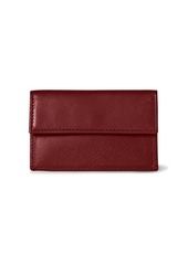 The Row - Two Leather Card Case - Black - OS - Moda Operandi