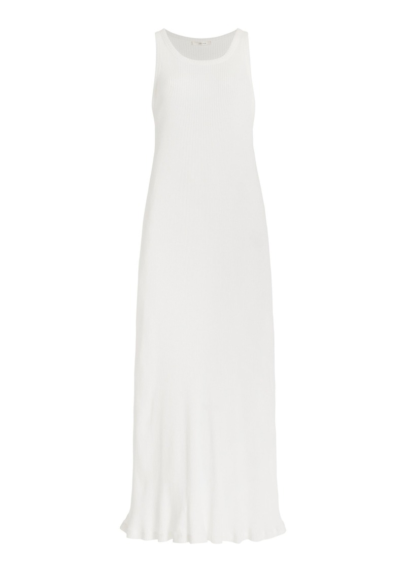 The Row - Yule Sleeveless Cotton Maxi Dress - White - M - Moda Operandi