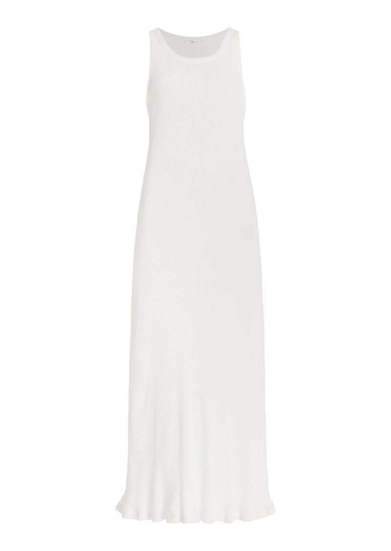 The Row - Yule Sleeveless Cotton Maxi Dress - White - S - Moda Operandi