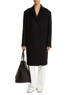 The Row Adron Oversize Wool Blend Coat