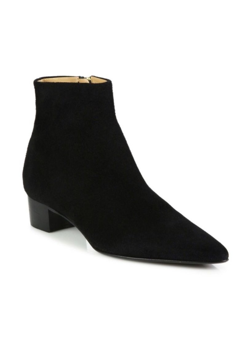 the row suede boots