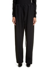 The Row Argent Wool Drawstring Pants