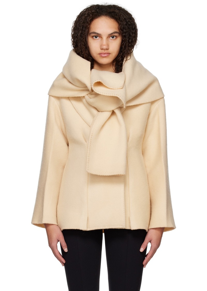 The Row Beige Azzedina Jacket