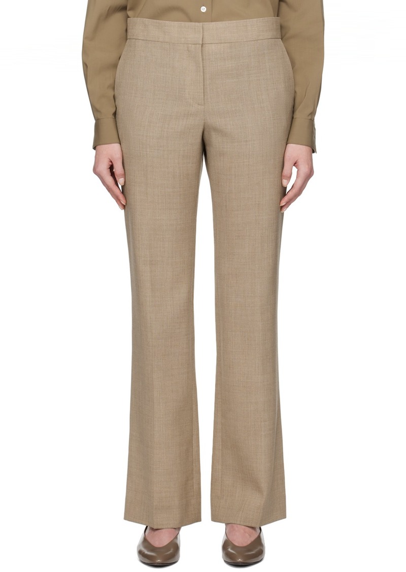 The Row Beige Baer Trousers