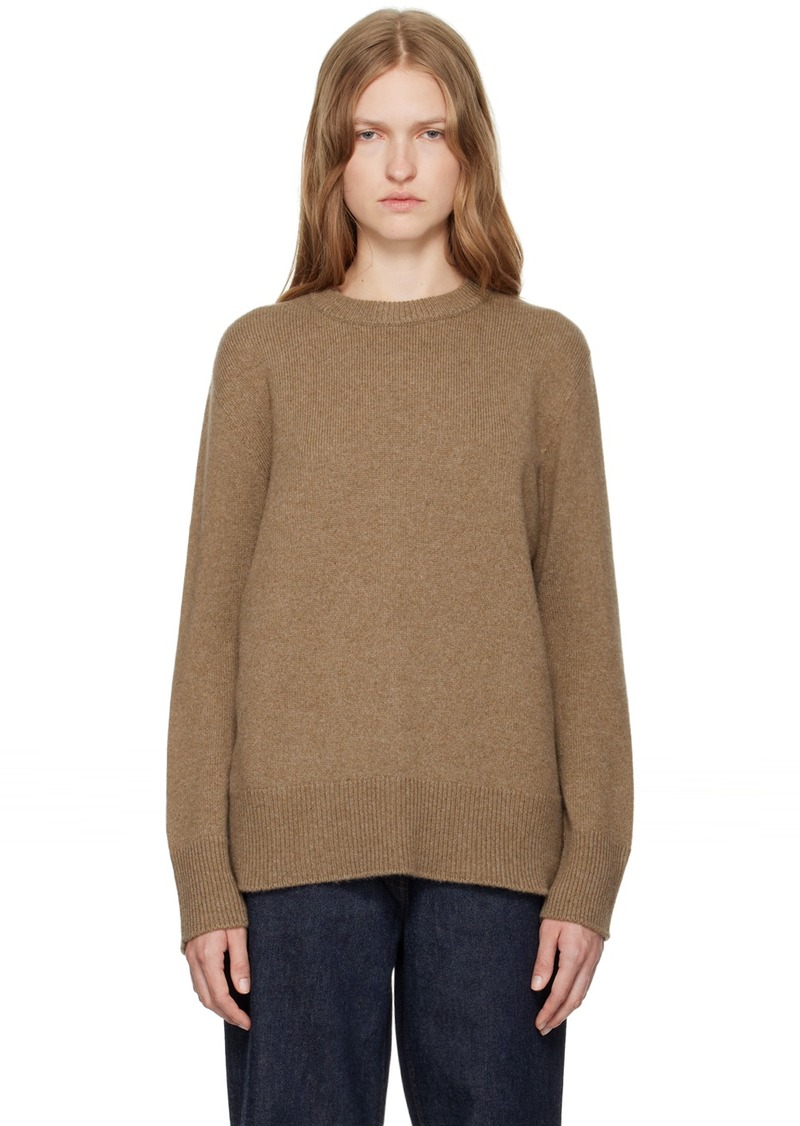 The Row Beige Hibem Sweater