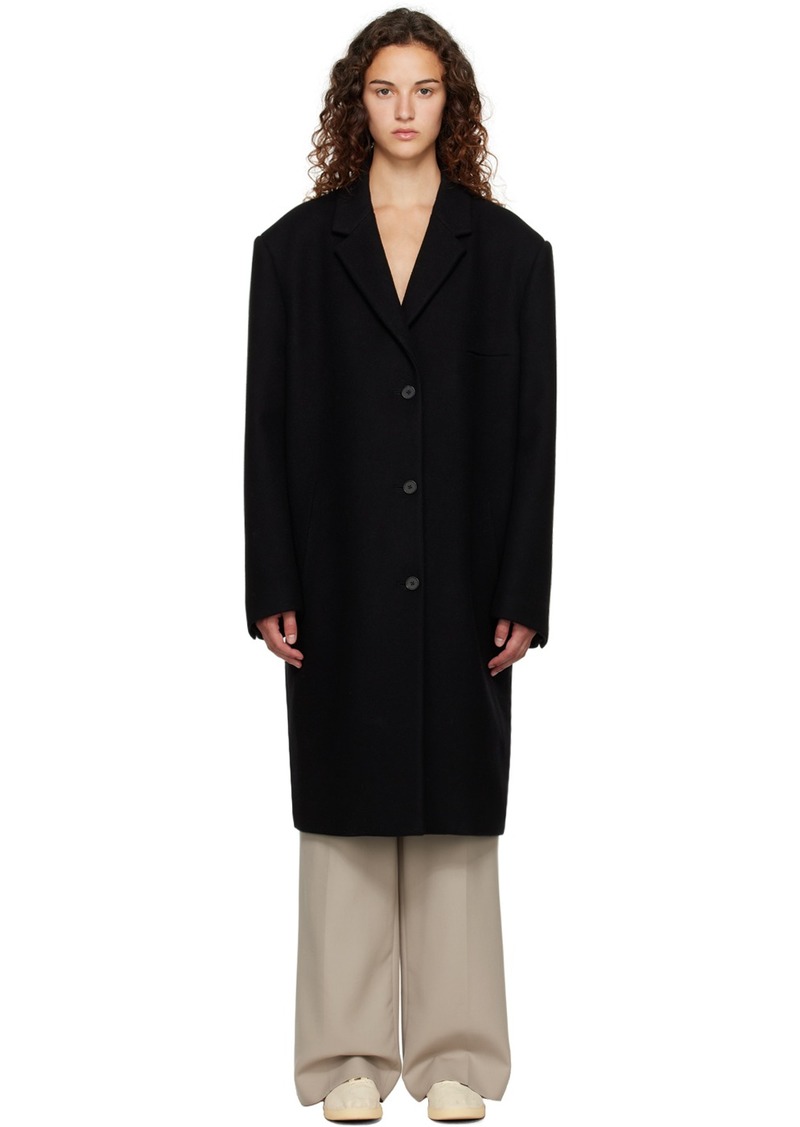 The Row Black Ardon Coat