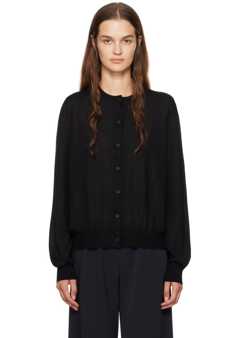 The Row Black Battersea Cardigan