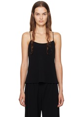 The Row Black Biggins Camisole