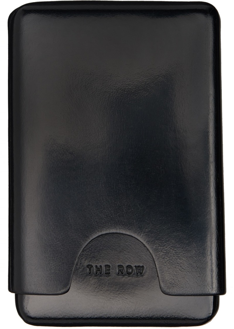 The Row Black Boxy Card Holder