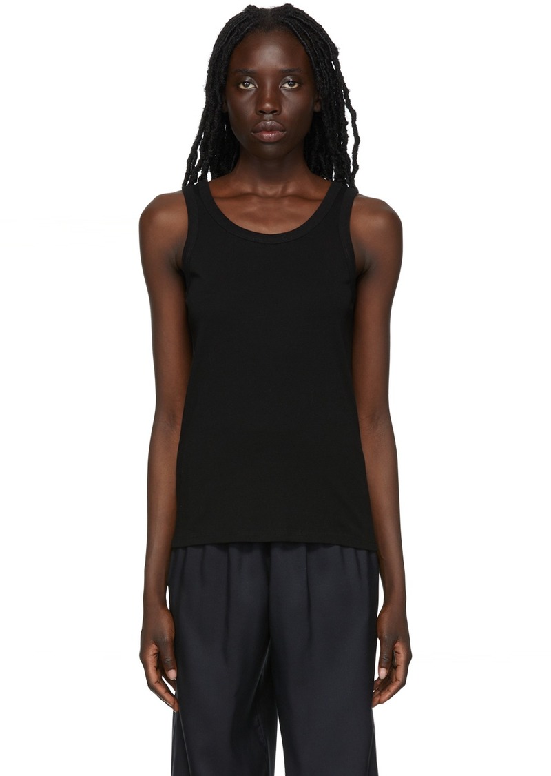 The Row Black Frankie Tank Top