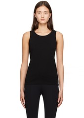 The Row Black Frankie Tank Top