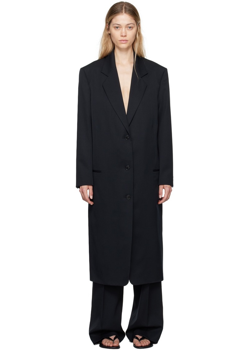 The Row Black Primat Coat