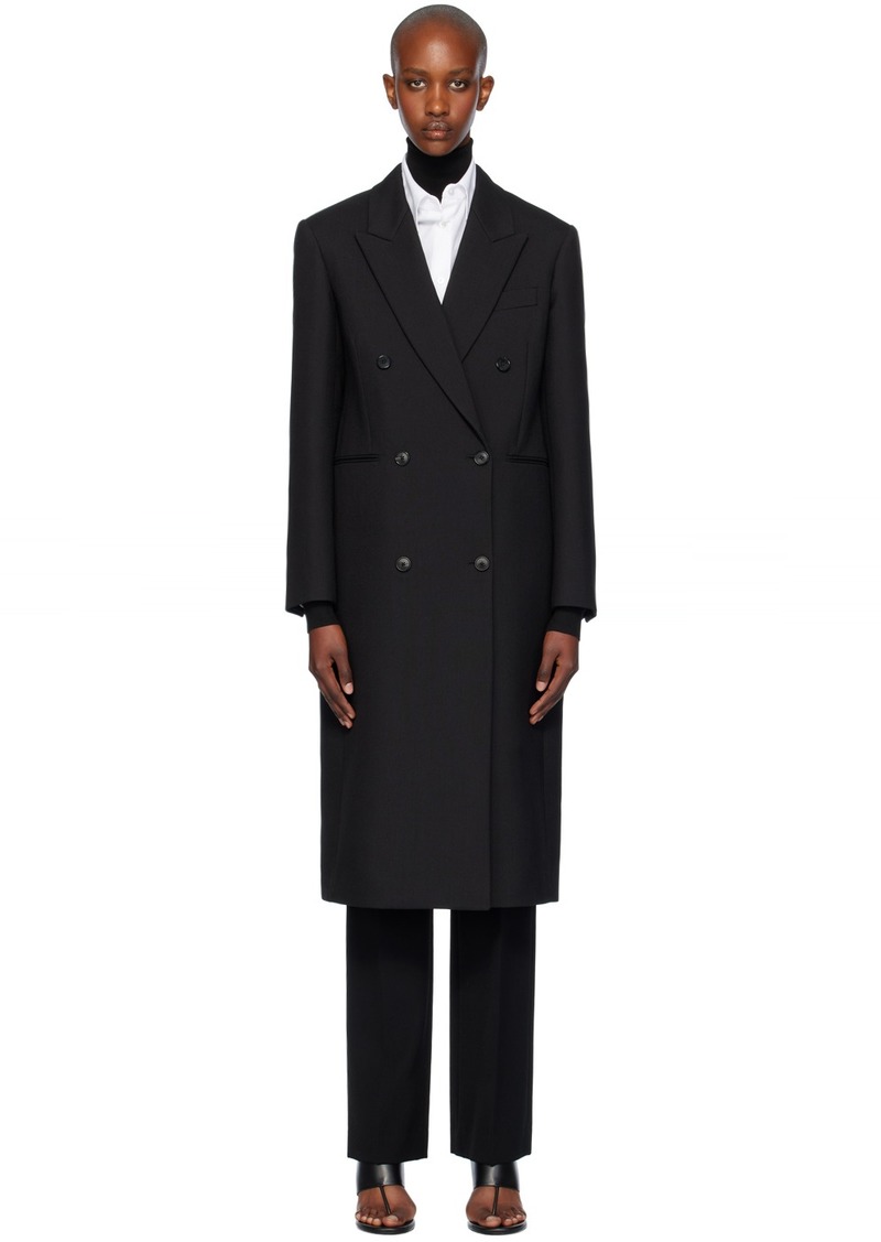 The Row Black Sand Coat