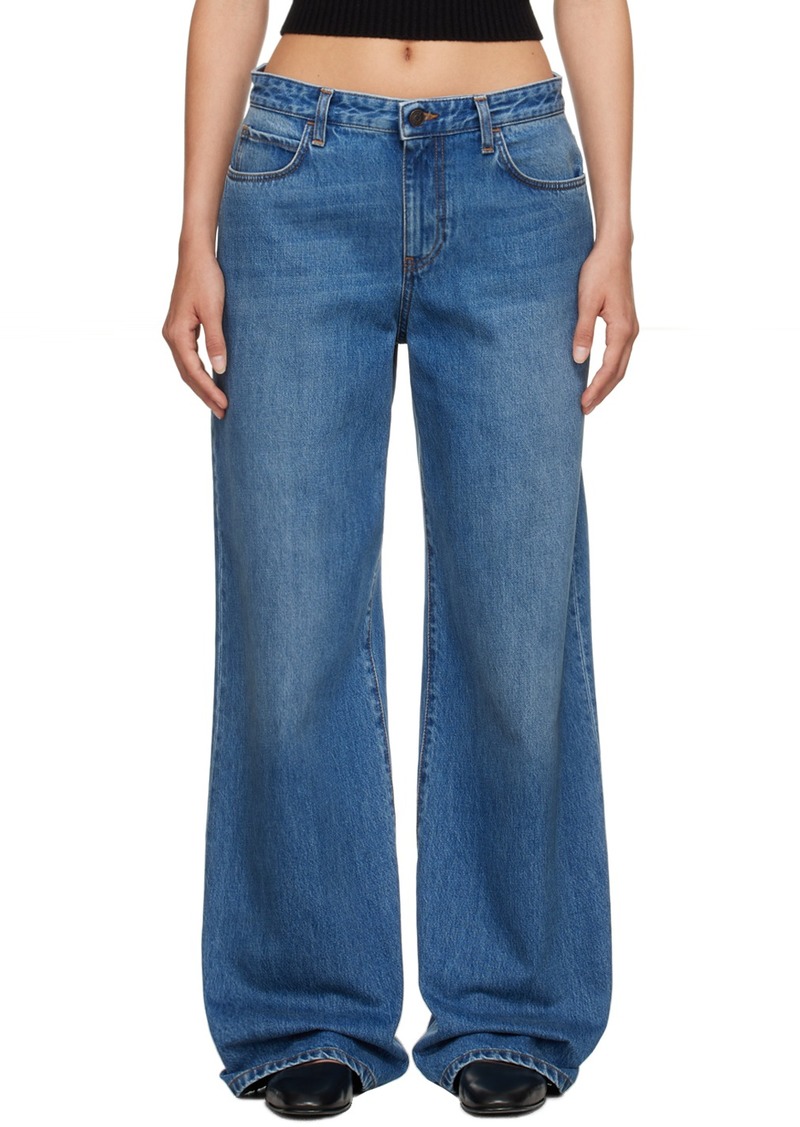 The Row Blue Eglitta Jeans
