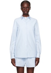 The Row Blue Metis Shirt