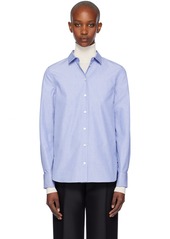 The Row Blue Metis Shirt