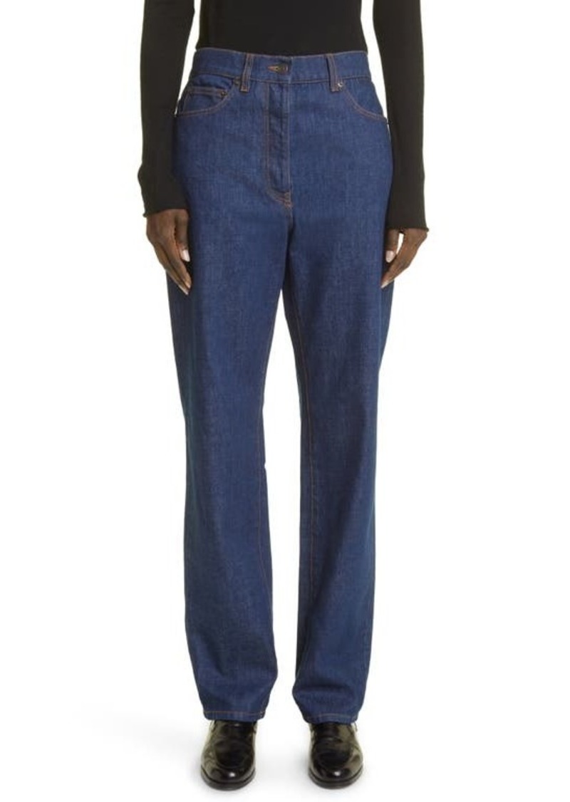 The Row Borjis Relaxed Leg Nonstretch Jeans