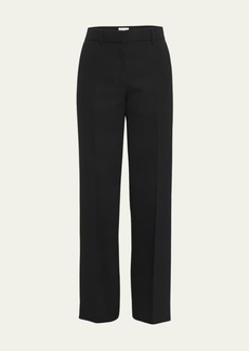 THE ROW Bremy Menswear-Inspired Wool Pants