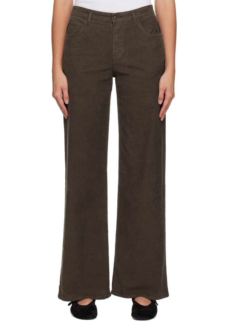 The Row Brown Eglitta Trousers