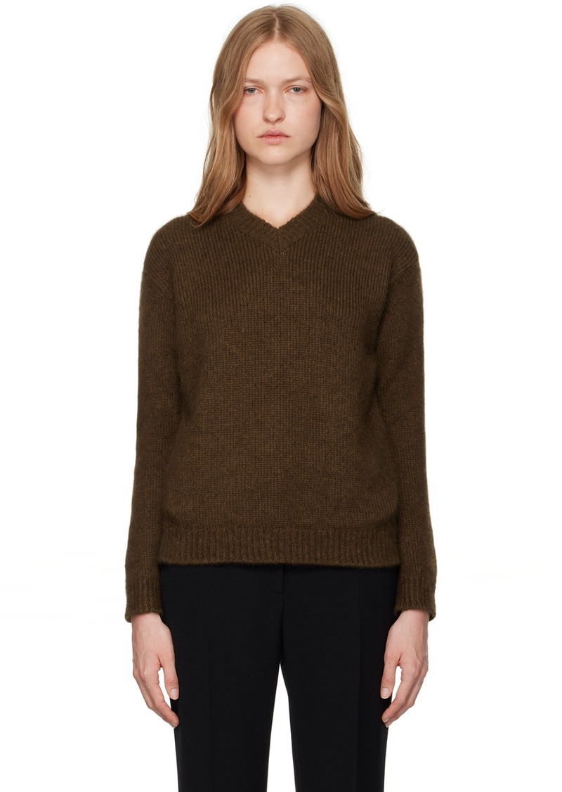 The Row Brown Harini Sweater