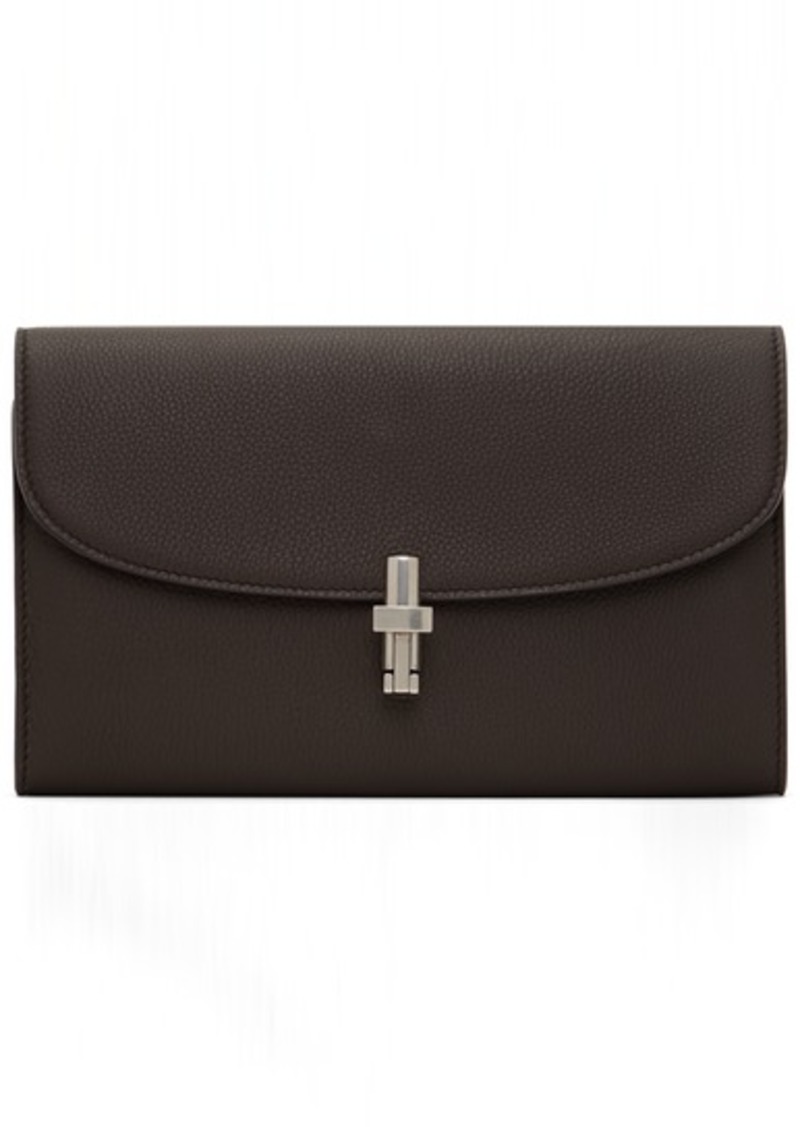 The Row Brown Sofia Continental Wallet