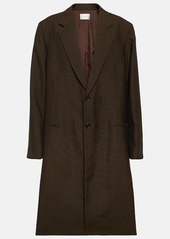 The Row Chevalier wool and mohair coat