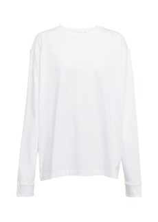 The Row Ciles long-sleeved cotton top