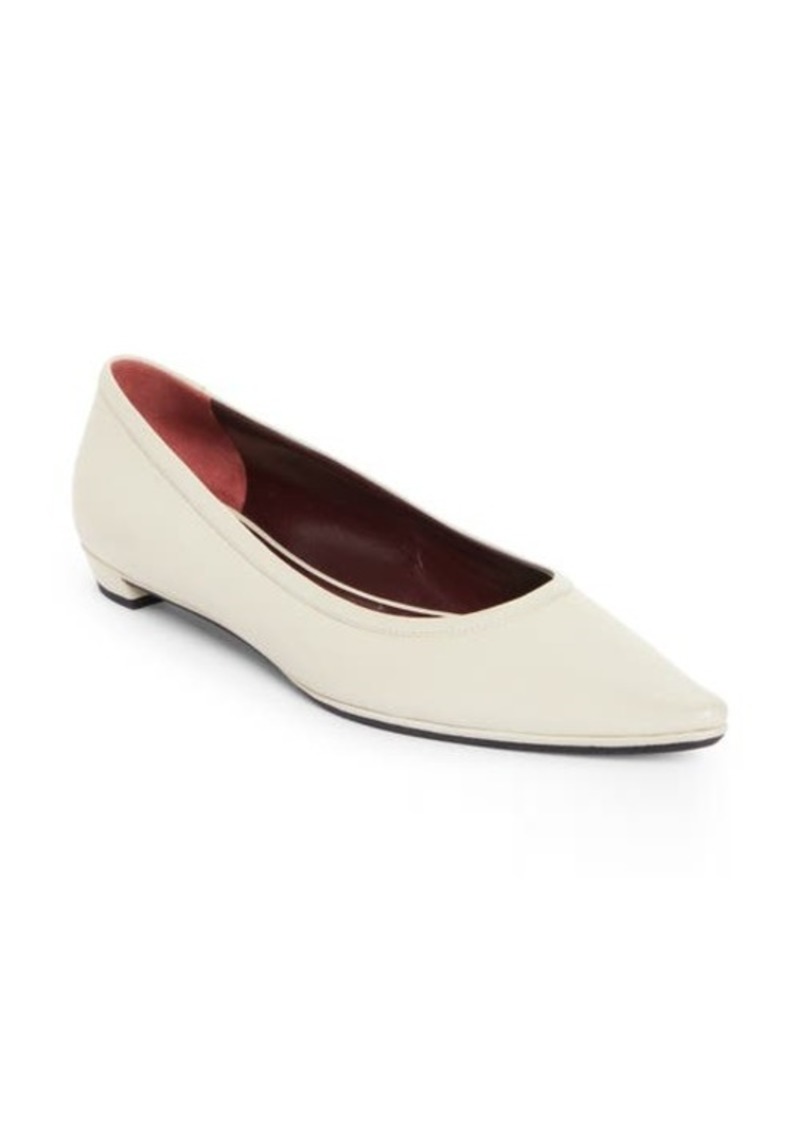 The Row Claudette Pointed Toe Ballet Flat