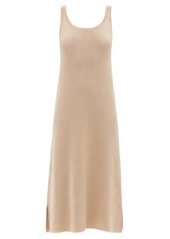 The Row Cloveri scoop-neck cashmere-blend midi dress