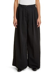 The Row Criselle Pleated Wide Leg Jeans
