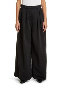 The Row Criselle Pleated Wide Leg Jeans