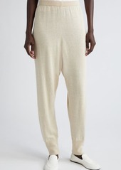 The Row Dalbero Linen & Silk Joggers