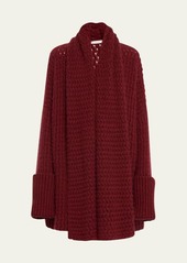 THE ROW Dintia Cashmere Open-Knit Cardigan