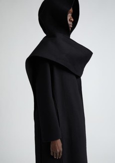 The Row Dodi Hooded Cashmere Scarf